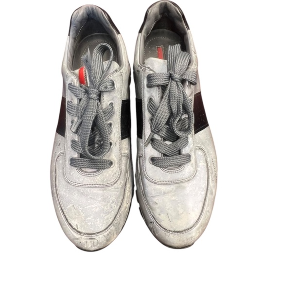 Prada Fully Reflective Sneakers mens 7.5 - Picture 4 of 13